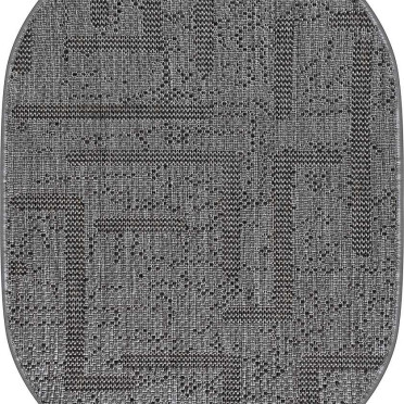 Безворсовый ковер SZ5215A2O OVAL 32 Циновка Тпе