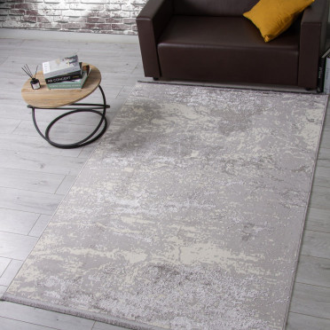 Ковер 3062G - GREY / GREY - Прямоугольник - коллекция LORA