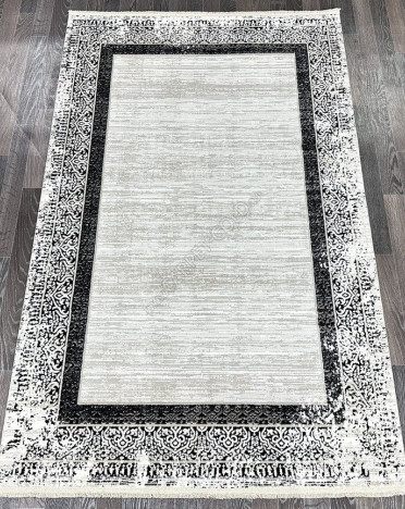 Ковер турецкий 16126-1 Gordion (Полиэстер хит-сет, серый)