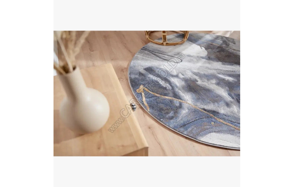 Ковер бельгийский Argentum 63529 2626 круглый