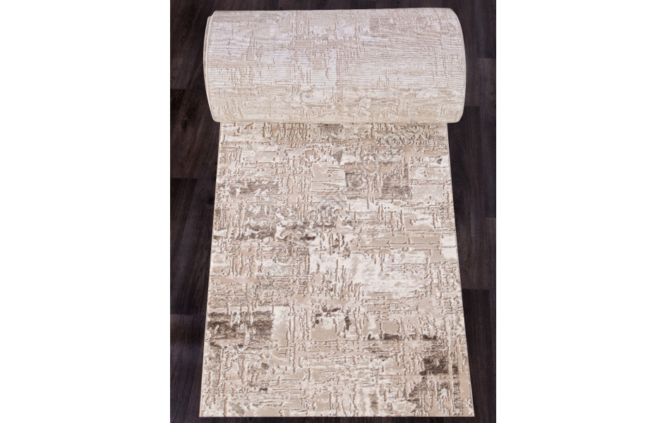 Ковровая дорожка 03724A - BROWN / BROWN - коллекция ARMINA