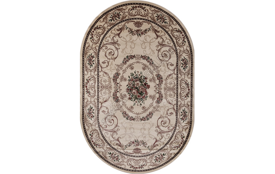 Ковер D066 - CREAM - Овал COLIZEY