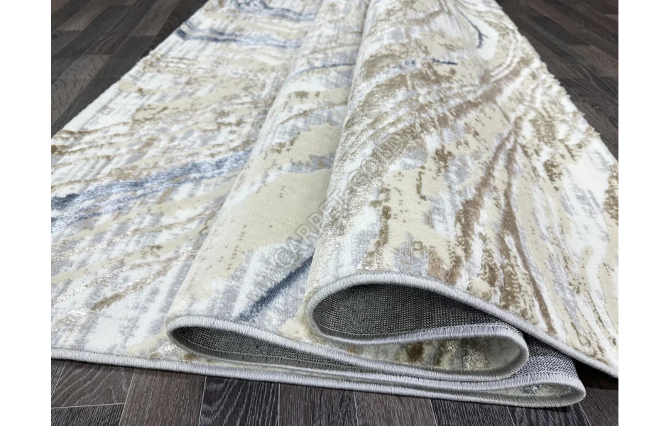 D065A_CREAM SHIRINK BLUE FDY Semnan