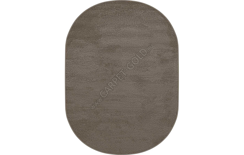 Ковер белорусский Шегги Микрофибра 11001 OVAL 93 овальный