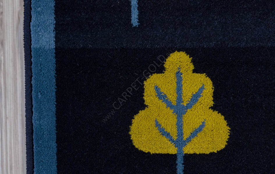 Ковер польский Angella Standard Budi navy blue