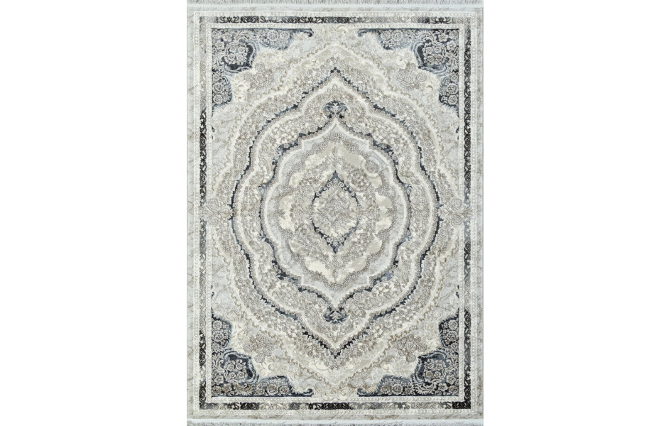 Ковер N2044A - L.BEIGE / D.GREY - Прямоугольник - коллекция POMPEI