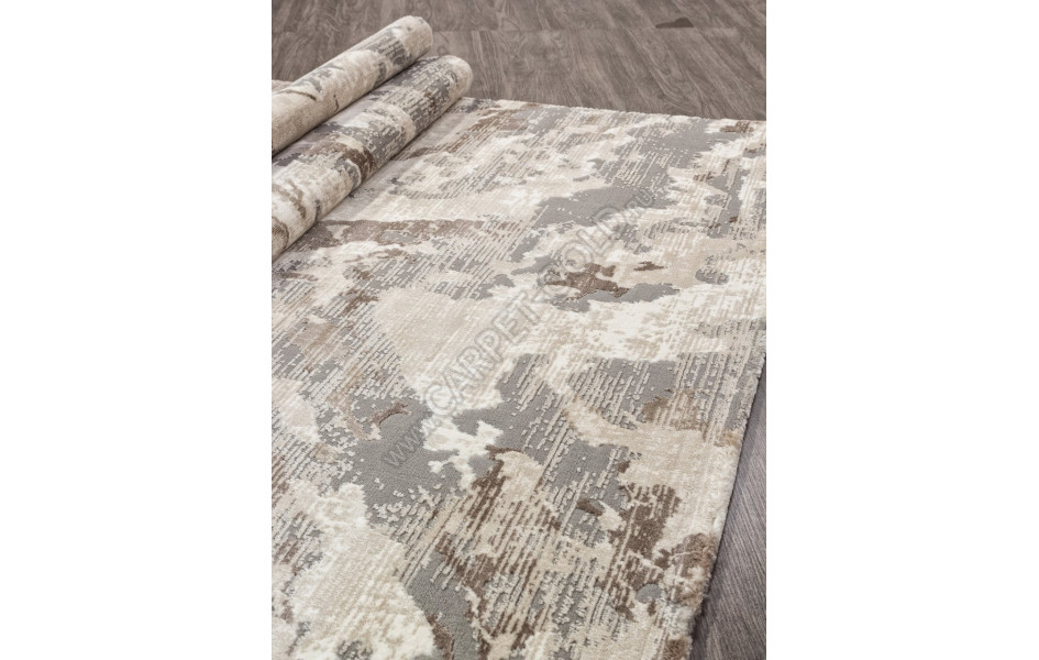 Ковер GA017C - GREY / BROWN - Прямоугольник - коллекция ARMINA