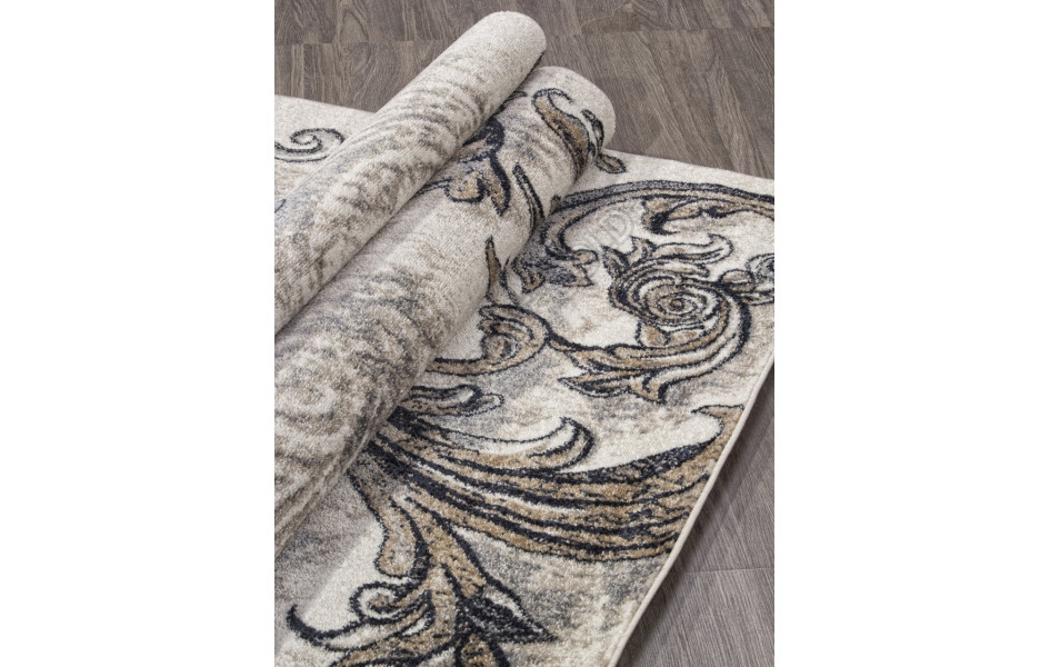 Ковер D754 - BEIGE - Прямоугольник - коллекция TORNADO