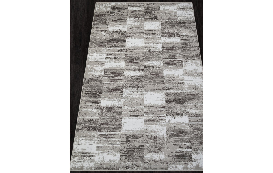 Ковер F394 - GRAY - Прямоугольник - коллекция SILVER