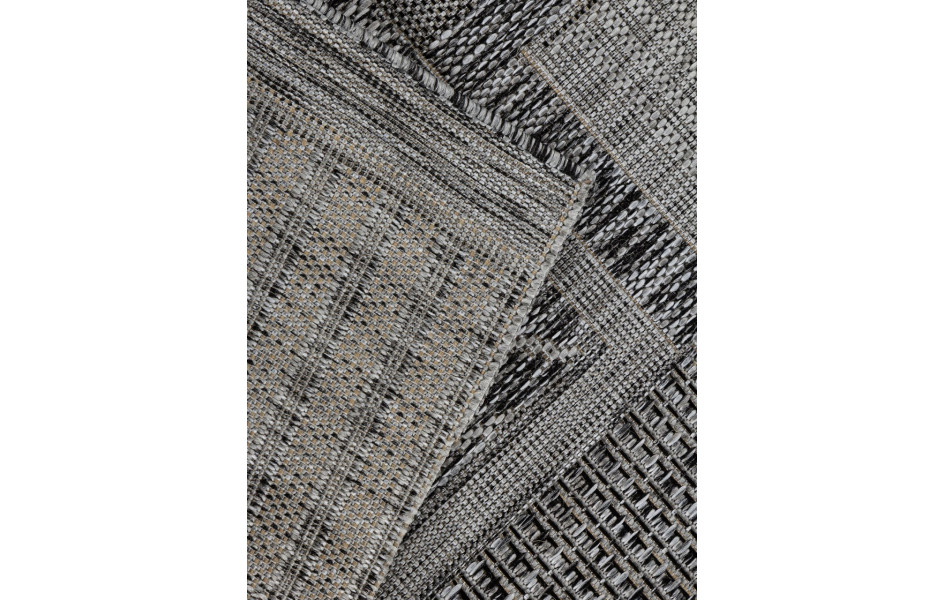 Ковер S138 - DARK GRAY - Дорожка - коллекция KAIR