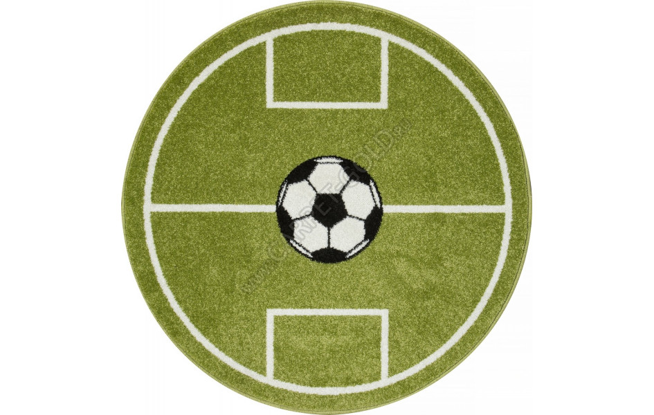 Ковер NC11 - GREEN - Круг - коллекция SMILE