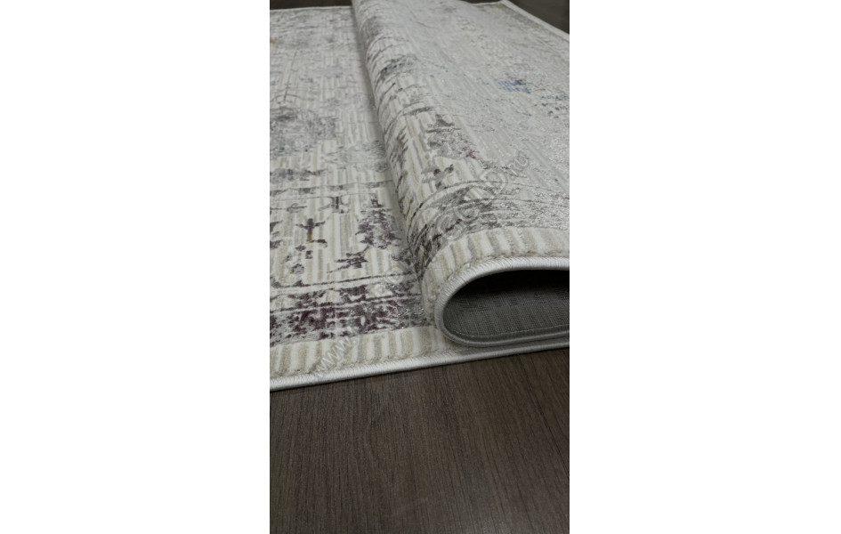 Ковер 9308C - S.WHITE / P.CREAM - Прямоугольник - коллекция LILY