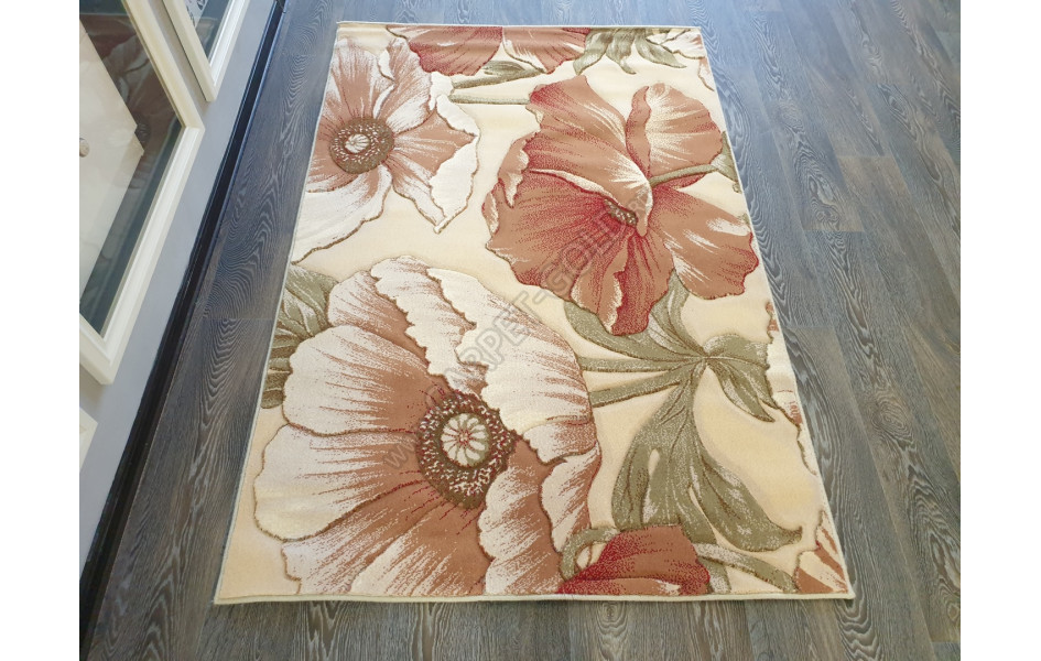 Шерстяной ковёр Hunnu Relief 6A1260/13S